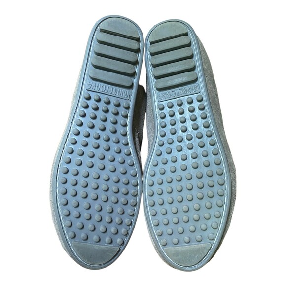 Minnetonka Women’s Gray Taupe Suede Kilty Plus Moccasins Size 7 Comfort Shoes - Picture 10 of 11